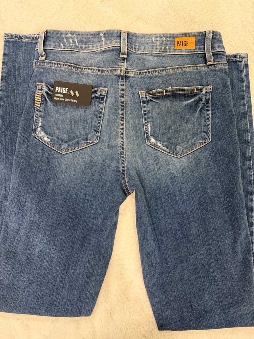 NWT PAIGE Hoxton High Rise Ultra Skinny Jean - Picture 4 of 4